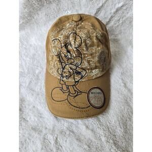 Mickey Mouse Car Draft Sketches Disney Parks Baseball Cap Beige kids XS